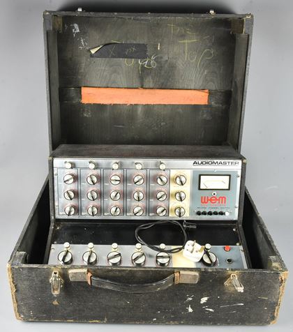 WEM-Case for Audiomaster mixer 1967-70